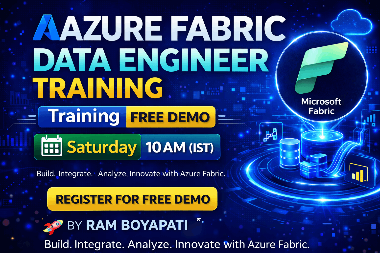 Microsoft Azure Fabric Data Engineering – Live Career Webinar