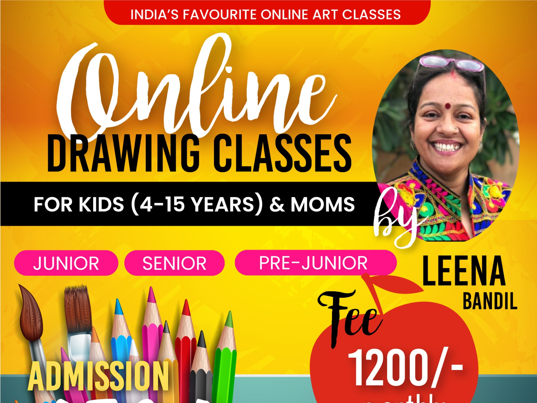 Art Classes for Kids | Online and In Person in Chicagoland | Drawing with  Daisy