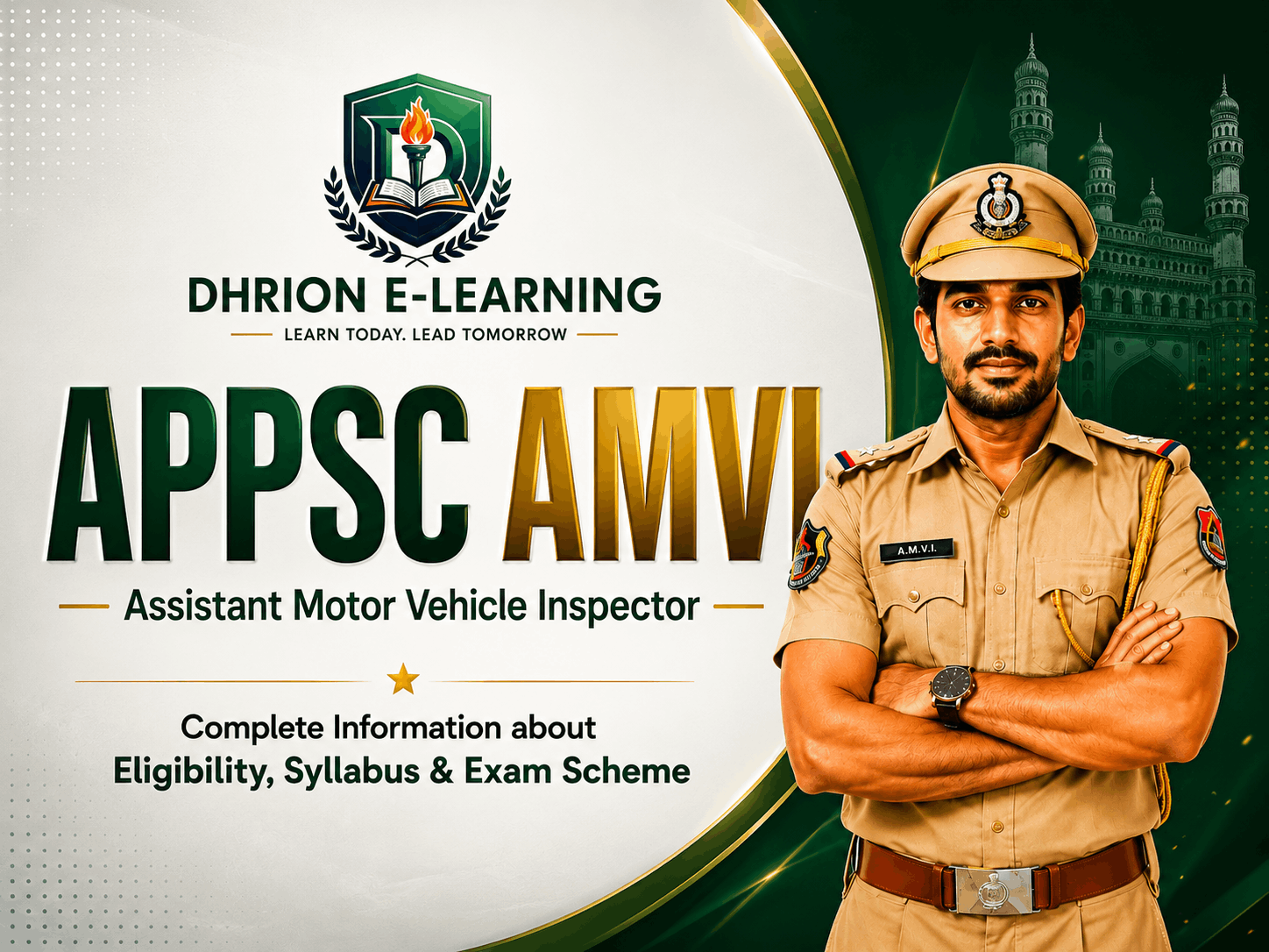 APPSC AMVI Exam Syllabus, Pattern & Coaching | Dhrion